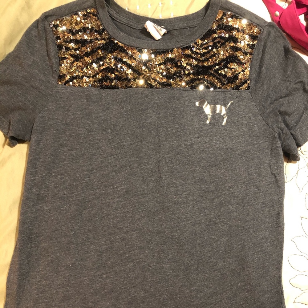 PINK sequin shirt